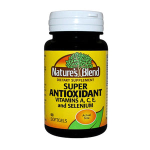 Nature's Blend, Antioxidant Super With Vitamins A/C/E, 60 Softgels