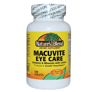 Nature's Blend, Macuvite Eye Carea, 120 Tabs