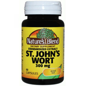 Nature's Blend, St. John'S Wort Extract, 300 mg, 60 Caps