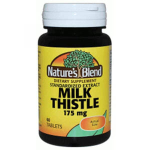 Nature's Blend, Milk Thistle Extract, 175 mg, 60 Tabs