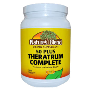 Nature's Blend, Theratrum Complete 50 Plus With Lutein & Lycopene, 1000 Tabs