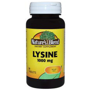 Nature's Blend, Lysine, 1000 mg, 50 Tabs