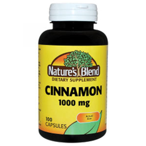 Nature's Blend, Cinnamon, 1000 mg, 100 Caps