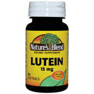 Nature's Blend, Lutein, 15 mg, 60 Softgels