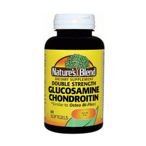 Nature's Blend, Glucosamine / Chondroitin Double Strength, 60 Softgels