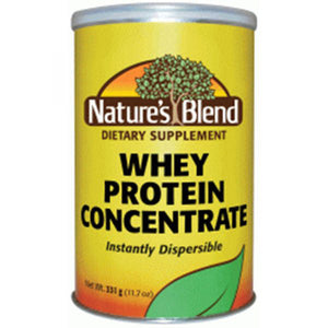 Nature's Blend, Protein Whey Concentrate Powder Vanilla Flavor, 11.7 Oz