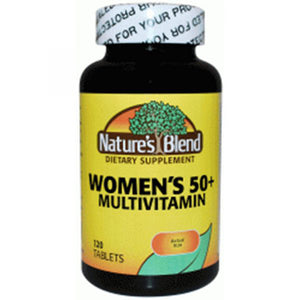 Nature's Blend, Multivitamin Women's 50 Plus, 120 Tabs