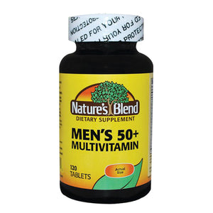 Nature's Blend, Multivitamin Men'S 50 Plus, 120 Tabs