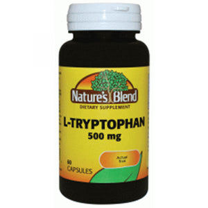 Nature's Blend, L-Tryptophan, 500 mg, 60 Caps