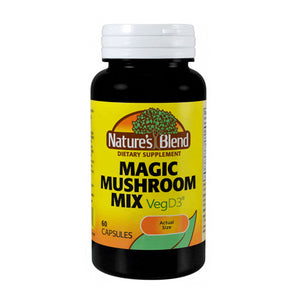Nature's Blend, Magic Mushroom Mix, 60 Count