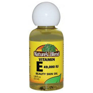 Nature's Blend, Vitamin E Beauty Oil, 49,000 IU, 1.75 Oz