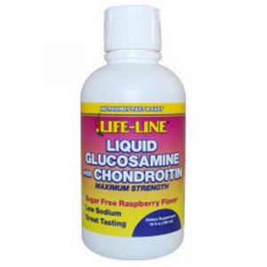 Nature's Blend, Glucosamine / Chondroitin Max Strength Raspberry Flavor Liquid, 16 oz