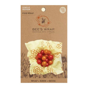Bees Wrap, Honeycomb Single Medium Wrap, 1 Count
