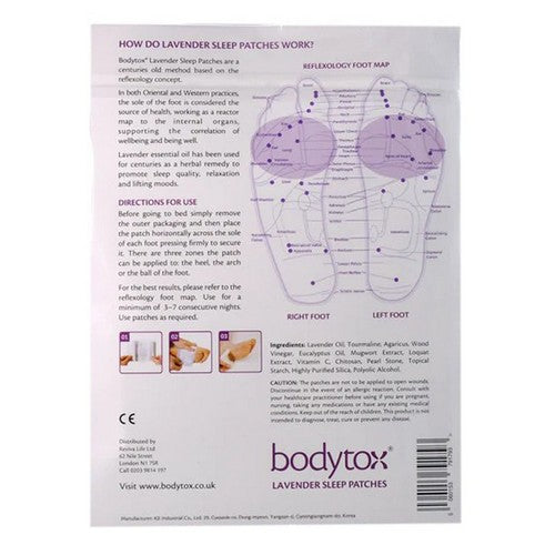 Bodytox, Bodytox Foot Patch Lavender, 2 Count