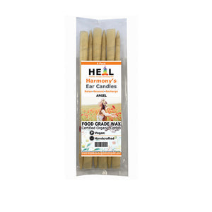 Harmony, Angel Unscented Ear Candles, 6 Count