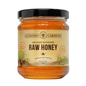 Honey Gardens, Orange Blossom Raw Honey, 9 Oz
