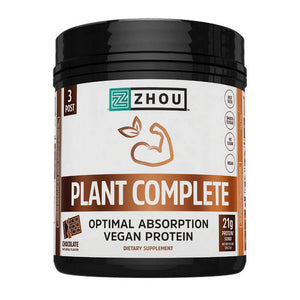 Zhou Nutrition, Plant Complete Chocolate, 608 Grams