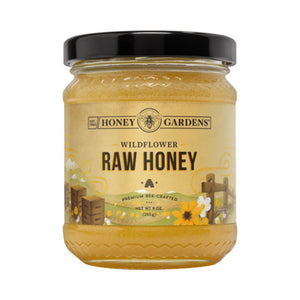 Honey Gardens, Wildflower Raw Honey, 9 Oz