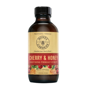 Honey Gardens, Cherry Honey Syrup, 4 Oz
