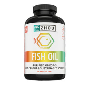 Zhou Nutrition, Fish Oil, 120 Count
