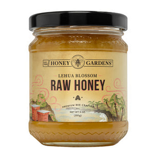 Honey Gardens, Lehua Blossom Raw Honey, 9 Oz