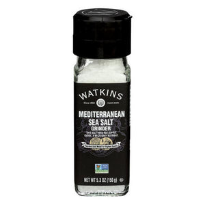 Watkins, Mediterranean Sea Salt Grinder, 5.3 Oz (Case Of 3)