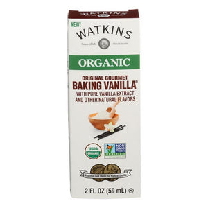 Watkins, Organic Gourmet Baking Vanilla, 2 Oz (Case Of 12)