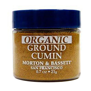 Morton & Bassett, Organic Ground Cumin Mini, 0.7 Oz