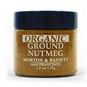 Morton & Bassett, Organic Spice Ground Nutmeg Mini, 1.2 Oz (Case Of 3)