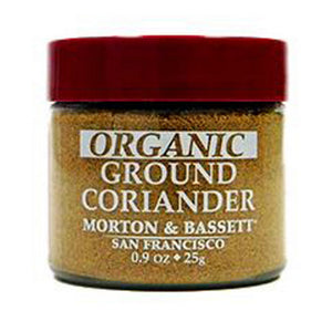 Morton & Bassett, Organic Spice Coriander Grnd Mini, 0.9 Oz (Case Of 3)