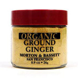 Morton & Bassett, Organic Spice Ginger Ground Mini, 0.9 Oz (Case Of 3)