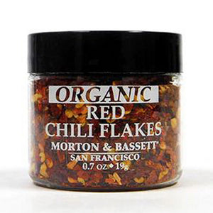 Morton & Bassett, Organic Spice Red Chili Flakes, 0.7 Oz (Case Of 3)