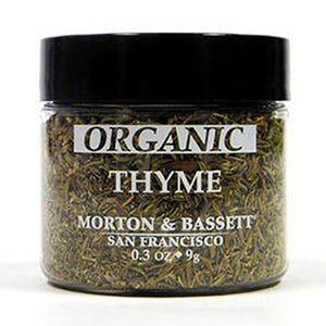 Morton & Bassett, Organic Spice Thyme Mini, 0.3 Oz
