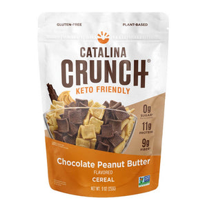 Catalina Crunch, Keto Friendly Cereal Chocolate Peanut Butter, 9 Oz(Case Of 6)