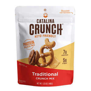 Catalina Crunch, Keto Friendly Snack Traditional Crunch Mix, 5.25 Oz(Case Of 6)