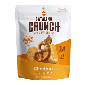 Catalina Crunch, Keto Friendly Cheddar Crunch and Snack Mix, 5.25 Oz