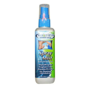 Naturally Fresh, Spray Mist Body Deodorant, Fragrance Free, 4 OZ