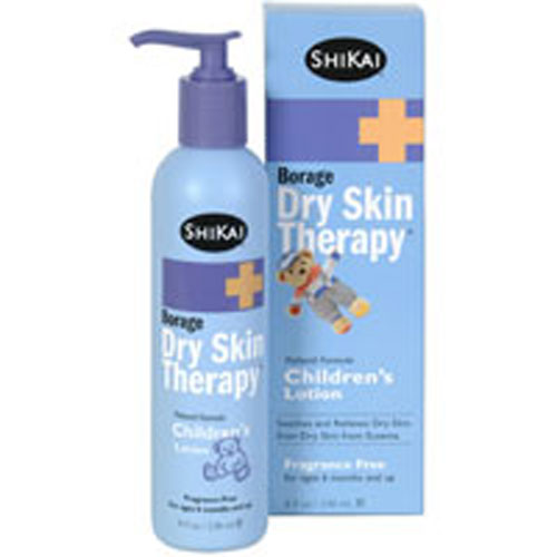 Shikai, Borage Dry Skin Therapy Childrens Pediatric Lotion, 8 OZ