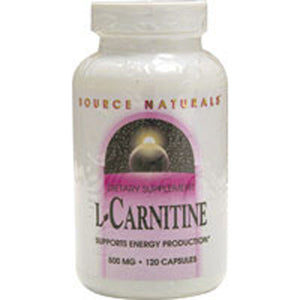 Source Naturals, L-Carnitine, 500 MG, 60 Caps