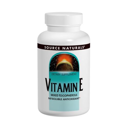 Source Naturals, Vitamin E, 400 IU, Dry 100% Natural 50 Tabs