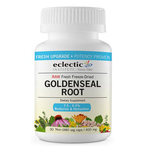 Eclectic Herb, Goldenseal Root, 400 Mg, 30 Caps