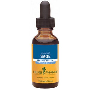 Herb Pharm, Sage Extract, 4 Oz