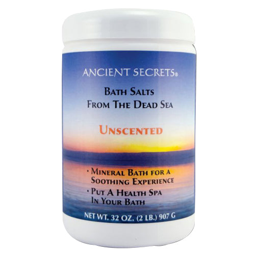 Ancient Secrets, Dead Sea Bath Salts, Unscented 2 Lbs