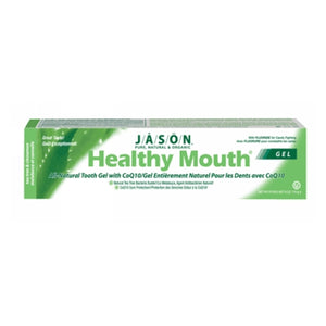 Jason Natural Products, Healthy Mouth Anti-Cavity & Tartar Control Gel, Tea Tree Oil & Cinnamon, 6 Oz