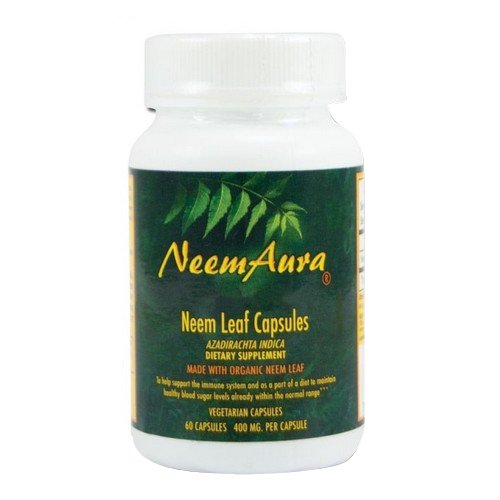 Neemaura, Organic Neem Leaf, 60 VegCaps