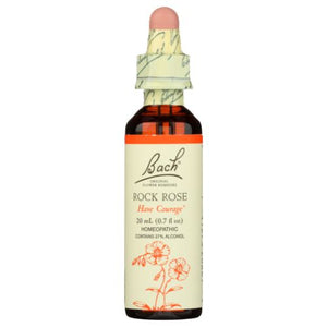 Bach Flower Remedies, Flower Essence Rock Rose, 20 ML