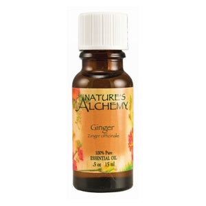 Natures Alchemy, Essential Oil, Ginger 0.5 Oz
