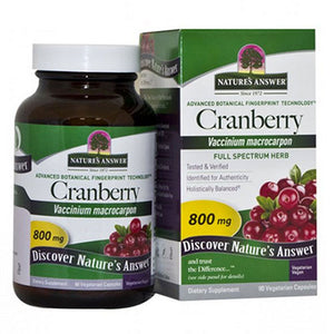 Nature's Answer, Cranberry Fruit, 90 Vcaps