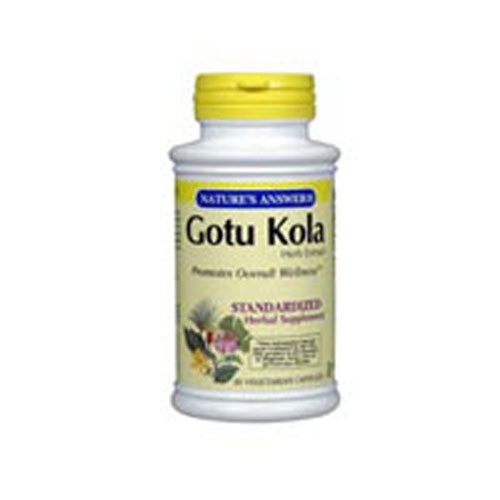 Nature's Answer, Gotu-Kola Herb, Standardized 60 Vcaps