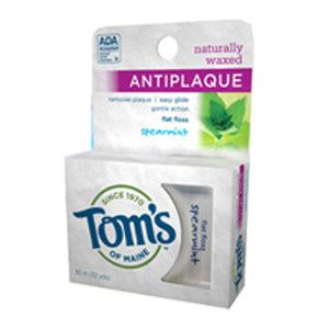 Tom's Of Maine, Floss Anti-Plaque, Flat Spearmint 32 Yd